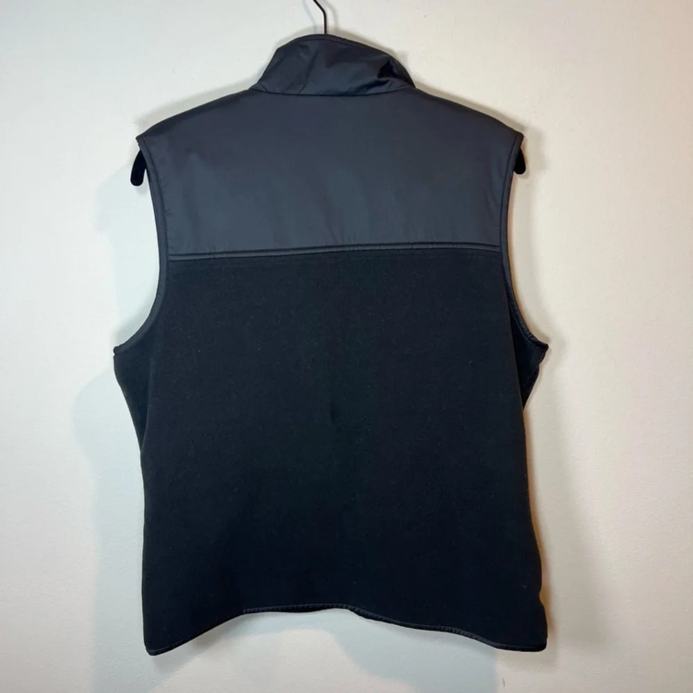 Nike Golf Therma-Fit Victory Full Zip Vest Black Performance Pocket Womens Large